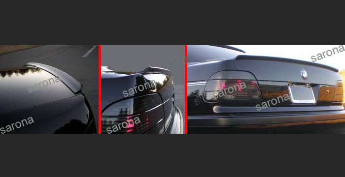 Custom BMW 7 Series Trunk Wing  Sedan (1995 - 2001) - $189.00 (Manufacturer Sarona, Part #BM-038-TW)